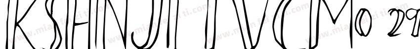KSHNJLTVCM0 29 00字体转换